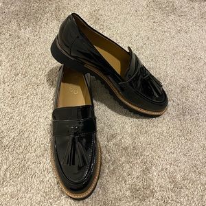 franco sarto carolynn lug sole loafers